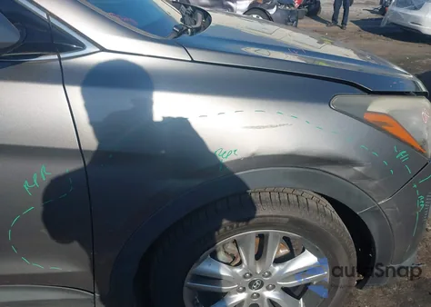 2013 Hyundai Santa Fe Sport 2.0T from USA, damaged, VIN 5XYZU3LA1DG112226